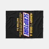 Funny Scripture , Bible Verse, Famous Scriptures,  Fleece Deken (Voorkant (Horizontaal))
