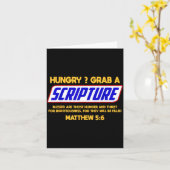 Funny Scripture , Bible Verse, Famous Scriptures, Kaart (Gele Bloem)