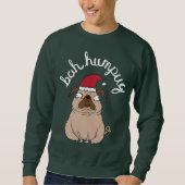 Funny Scrooge Pug Ugly KerstSweater Trui (Voorkant)