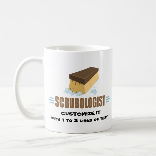 Funny Scruboloog Koffiemok (Links)