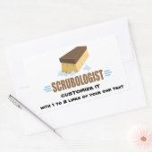 Funny Scruboloog Rechthoekige Sticker (Envelop)