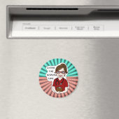 Funny Scrubs Pun | Verpleegkundigen Magneet (Insitu (Vaatwasser))