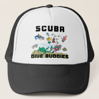 Funny SCUBA Dive Buddy Trucker Pet