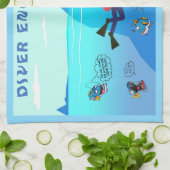 FUNNY SCUBA DIVER FISH ENCOUNTER. THEEDOEK (Gevouwen)