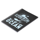 Funny Scuba Diver Gift Swimming Passion Notitieboek (Linkerzijde)