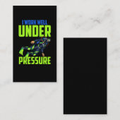 Funny Scuba Diver Joke Visitekaartje (Voorkant / Achterkant)