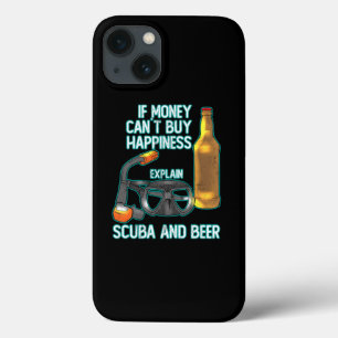 Funny scuba diving beer humoristisch gift voor dui Case-Mate iPhone case