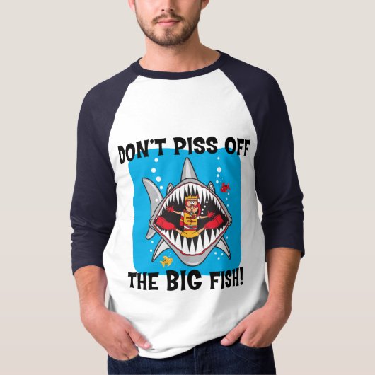 Funny SCUBA Diving Mannen Jersey T-shirt (Voorkant)