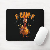 Funny Sder Web Chicken F-caw-f  Muismat (Met muis)