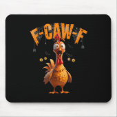 Funny Sder Web Chicken F-caw-f Muismat (Voorkant)