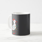 Funny Seagull Bird Christmas Animal Lover  Koffiemok (Voorkant links)