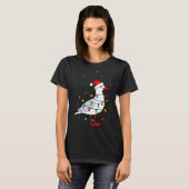 Funny Seagull Bird Christmas Animal Lover  T-shirt (Voorkant volledig)