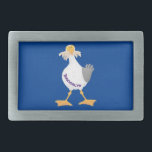 Funny seagull met Franse frieten cartoon Gesp<br><div class="desc">Ze houden van frietjes (of chips zoals we ze noemen in Australië). Chips en zeegarens maken deel uit van het zomerlandschap en maken in sommige delen van de wereld bijna deel uit van folklore. Veel plezier en humor.</div>