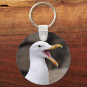 FUNNY Seagull Sleutelhanger (Voorkant)