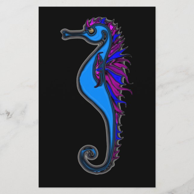 Funny seahorse (Voorkant)