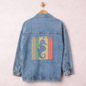 Funny Seahorse Costume Denim Jacket (Hangar)