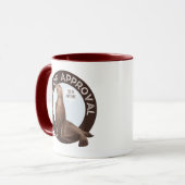 FUNNY SEAL OF ERKENNING U GEWELDIGE BENT MOK (Voorkant links)