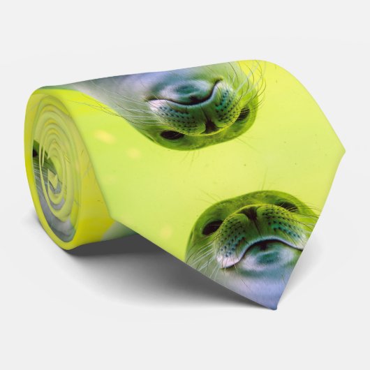 Funny Seal Stropdas (Opgerold)