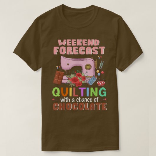 Funny Seamstress Q Naaimachine Kieuwwerktuig T-shirt (Design voorkant)