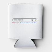 Funny Search Bar Personal Trainer Humor Blikjeskoeler (Voorkant)
