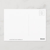 Funny Seashell die het Selfie-systeem van de mobie Briefkaart (Achterkant)