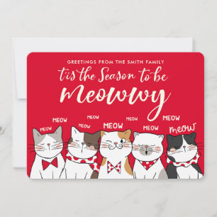 Funny Season be Merry Photo Holiday Greeting