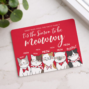 Funny Season be Merry Photo Holiday Greeting