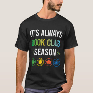 Funny Season Book Club T-shirt