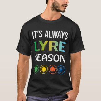 Funny Season Lyre T-shirt