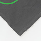 Funny Season Ukulele  Fleece Deken (Hoek)