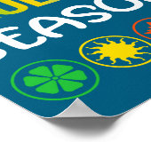 Funny Season Ukulele  Poster (Hoek)