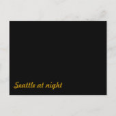 Funny: Seattle 's nachts Briefkaart (Voorkant)