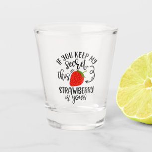 Funny Secret Santa Design Idee Shot Glas