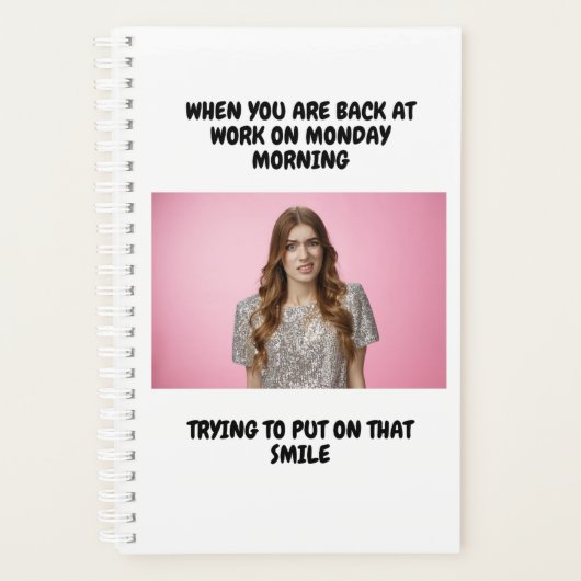 Funny Secret Santa gift - Planner (Voorkant)