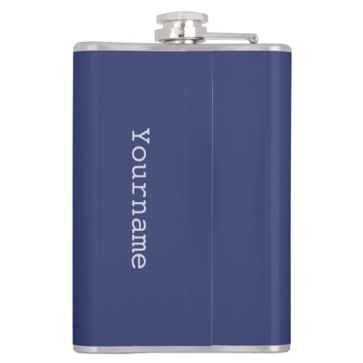 Funny Self-Knowledge Custom name-flesk Heupfles (Achterkant)