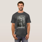 Funny self-outing  Gay Mannen in blote Petten T-shirt (Voorkant volledig)