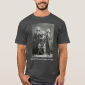 Funny self-outing  Gay Mannen in blote Petten T-shirt (Voorkant)