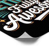 Funny Semi Retired Designs For Fully Awesome Retir Poster (Hoek)