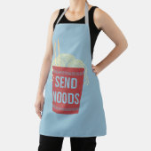 Funny Send Noods Ramen Cup Noodles Red en Blue Schort (Insitu)
