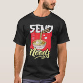 Funny Send Noods Ramen T-shirt Japanse noedels Pho (Voorkant)