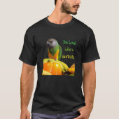 Funny Senegal Parrot T-shirt (Voorkant)