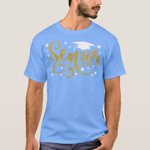Funny Senior Afstuderen Gift Class of 2022 Senior T-shirt