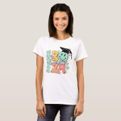 Funny Senior Afstuderen Gift Class of 2024 Senior T-shirt (Voorkant volledig)