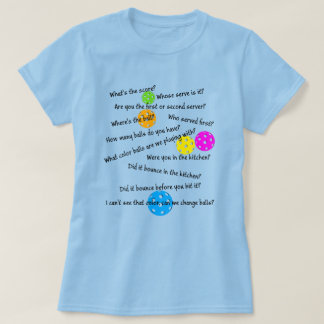 Funny Senior Pickleball Chaos Canvas tas T-shirt