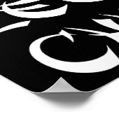 Funny Sense Of Humor Chinese New Year Gift  Poster (Hoek)