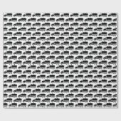 Funny Septic Tank Truck Cadeaupapier (Vlak)