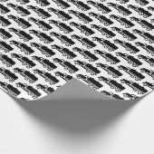 Funny Septic Tank Truck Cadeaupapier (Hoek)