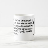 Funny Serenity gebed met katten Koffiemok (Center)