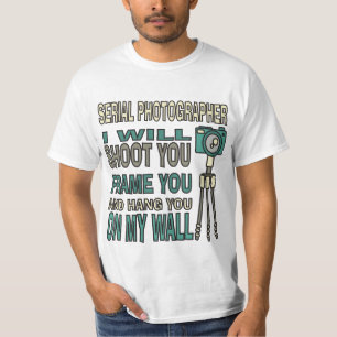 Funny Serial Photografe T-shirt