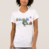 Funny Seven KerstCartoon Kiwi Birds T-shirt (Voorkant)